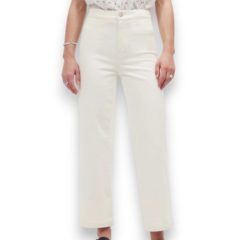 Madewell The Emmett Wide-Leg Crop Jean: